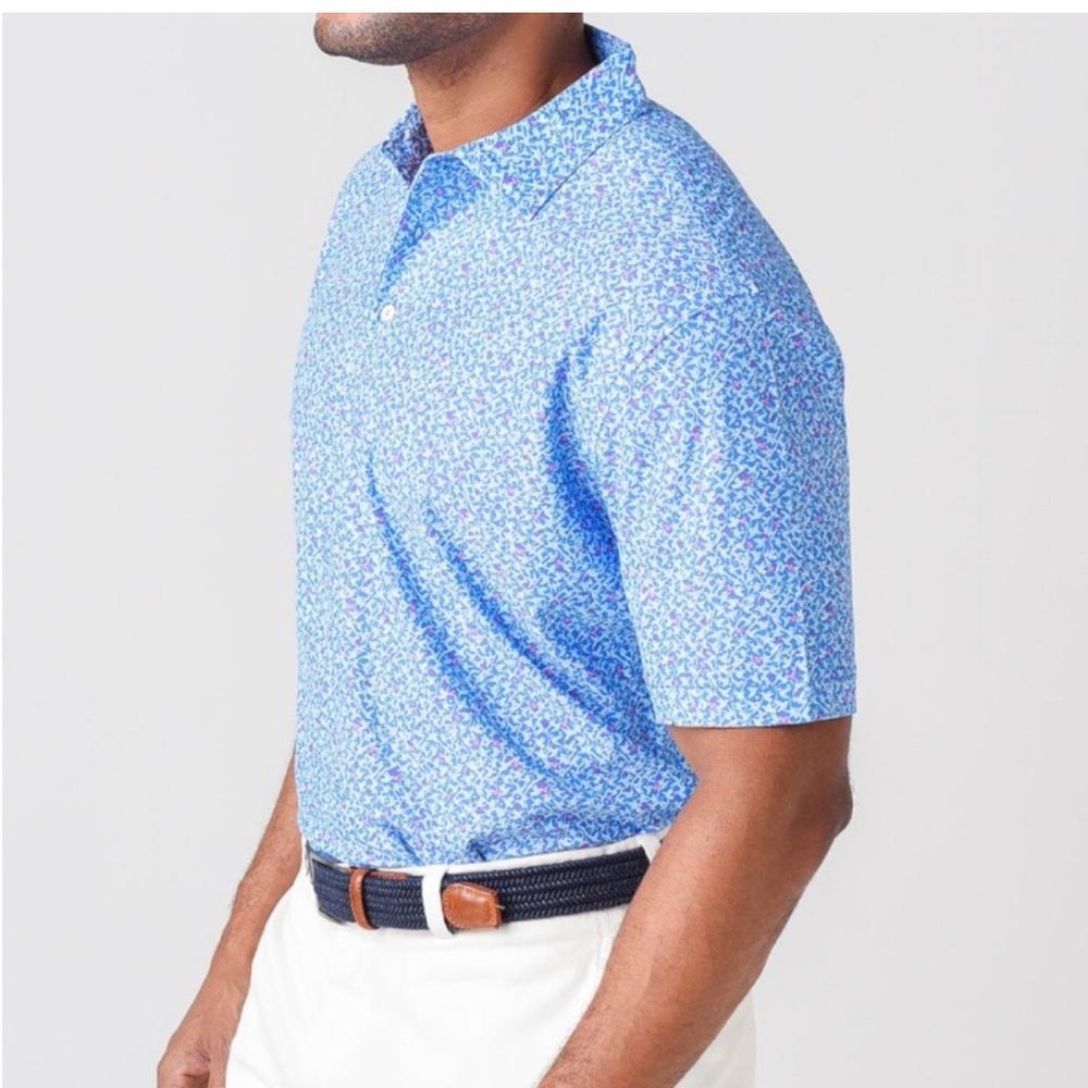 Peter Millar Summer Comfort Performance Polo EUC